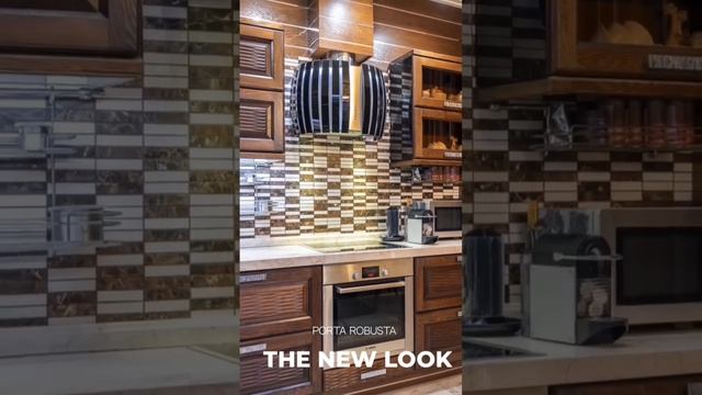 Наша работа! Шикарная кухня в шикарной квартире, в элитном ЖК ДОМИНИОН смотреть онлайн