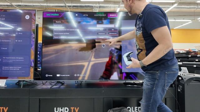 ПС5 + 4к телевизорTCL 85c655 (НОВИНКА 2024) ЭТО ПОЛНОЕ ПОГРУЖЕНИЕ ЗА 180000₽ ?