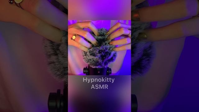 ASMR Fluffy mic Scratching