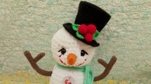 Мастер класс: снеговик из плюшевой пряжи
