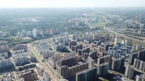 МУРИНО СВЕРХУ. ЛЕНИНГРАДСКАЯ ОБЛАСТЬ.  РОССИЯ.  ВЗГЛЯД В ПРОШЛОЕ