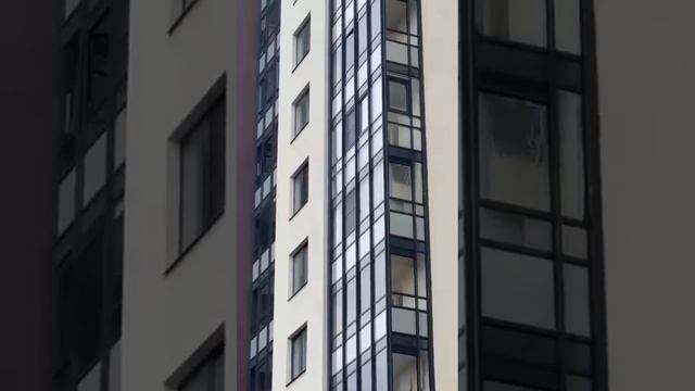 Замена холодного фасадного остекления на тёплое в ЖК «Солнечный город». "Окно в Петербург". 2 часть