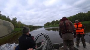 Охота и рыбалка в ХМАО - ЯНАО | С сыном на реке, настоящий водномоторник), немного шпротов в кадре))