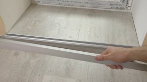 Как сделать порог при укладки ламината.Один из вариантов!