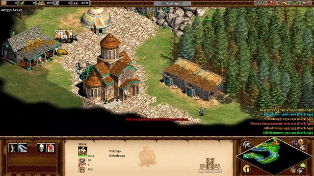 Age of Empires 2 custom campaign: Aethelfrith-Chapter I-March through the forest