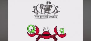 Find the letter Qq| The Singing Walrus