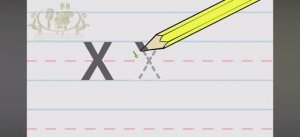 Write the letter Xx | The Singing Walrus