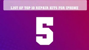 Top 10 Repair Kits For iPhone to buy in USA 2021 | Price & Review