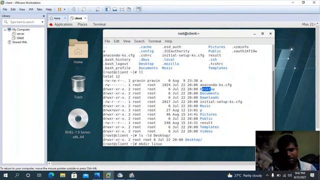 Basic commands in linux | Linux basic commands | ls, cd, mkdir, rmdir | Redhat training | RHCSA