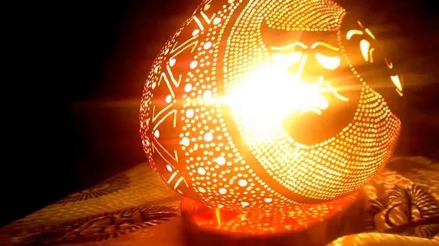 2016 Gourd of the Opera Handmade Gourd Lamp lighting Design