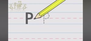 Write the letter Pp | The Singing Walrus
