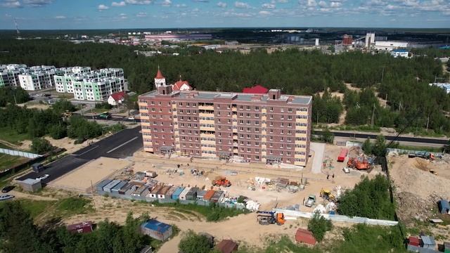 ЖК «Тёплый дом». Ход строительства, июль 2024 смотреть онлайн