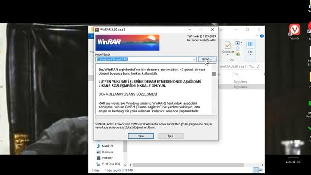 Winrar 64-Bit/32-Bit Full Sürüm Yükleme 2020 смотреть онлайн