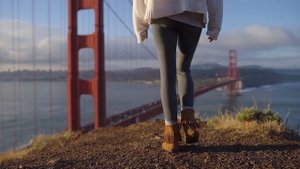 4K San Francisco🌿Golden Gate Bridge Travel🎵Music Mix Lounge Drone