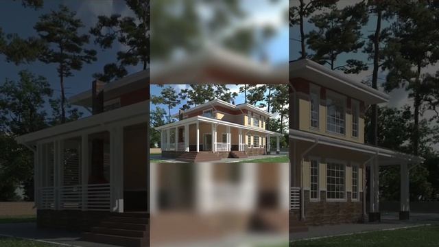 Готовый проект КД-065, этот дом мы возводили уже 3 раза. смотреть онлайн