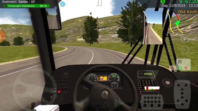1 часть симулятора водителя автобуса!