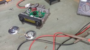 radio icom IC 2300H tidak ada suara recive