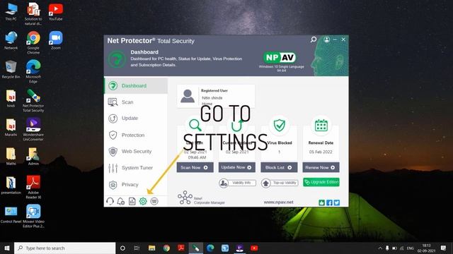 How to restore the npav antivirus gadget смотреть онлайн