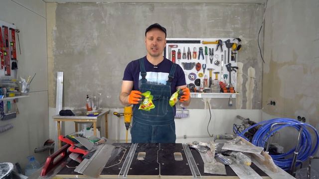 Простой способ очистить инструмент от старого раствора. смотреть онлайн