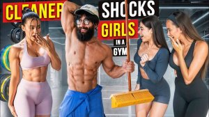 She can't say No to CLEANER | Anatoly GYM PRANK #30