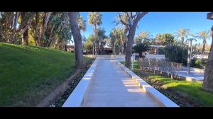 Актуальный обзор территории отеля Dobedan Exclusive & Spa  ( Alva Donna) зимняя концепция. 1 часть