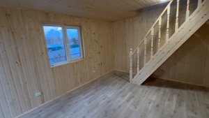 Каркасный дачный дом 5/5м от компании Лесное раздолье Омск