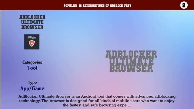 Adblock Fast | Best 16 Alternatives of Adblock Fast смотреть онлайн