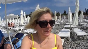 Отдых в Адлере 2024/Балдеем на пляже "СОЧИ - ПАРК ОТЕЛЬ"/Обедаем в столовой "Патиссон"