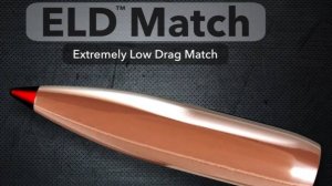 Hornady ELD-Match .264/6,5mm 120gr/7,8грамм, ВС-0,486, арт.26175