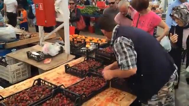 Рынок в Кирении. Северный Кипр смотреть онлайн