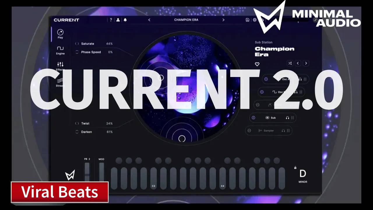 Minimal Audio Current v2.0 Exploring by Viral Beats