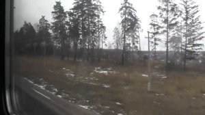 От ст. Тучково до пл. Санаторная на ЭД4М-0474 ЦППК