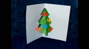Простейшие объемные (pop-up) открытки / Easy Pop Up Cards