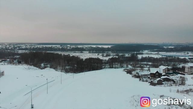 Строительство выезда на М4. Видное. Январь 2021 смотреть онлайн