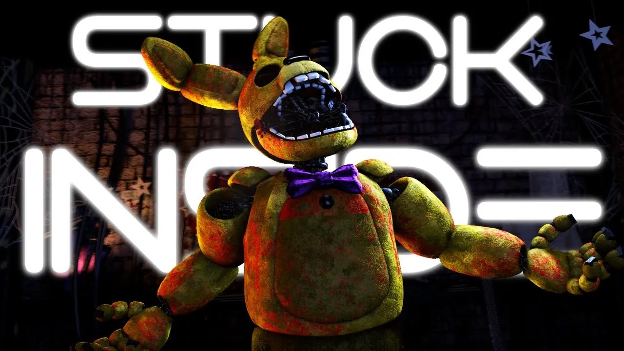 (Автор TOGK/YouTube)STUCK INSIDE - TLT & Black Gryph0n (SFM FNAF)