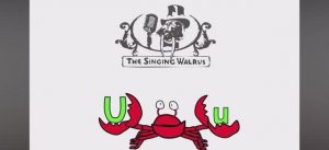 Find the letter Uu | The Singing Walrus