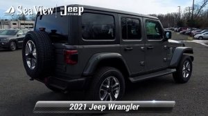 New 2021 Jeep Wrangler Sahara, Ocean Township, NJ J210620