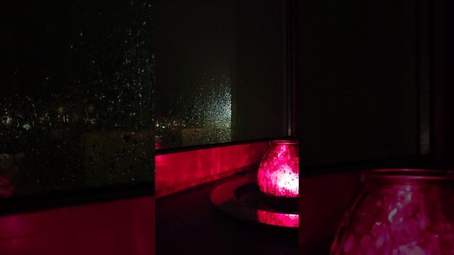 4 minutes of relaxing rain sounds on my window😴❤️ смотреть онлайн