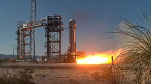 Старт новой капсулы Blue Origin NS-27