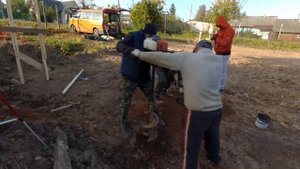 Как выбрать фундамент под дом? Бурение под сваи. #2