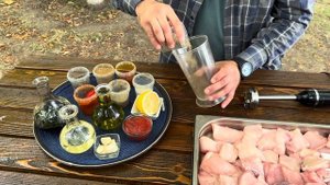 РЫБА КАК МЯСО !  ШАШЛЫК ЧИЛИ ИЗ КРУПНОГО СОМА #рецепт #сом  #шашлык