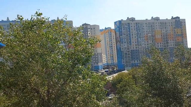 ЖК Венеция вид с моста г. Новосибирск смотреть онлайн