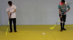 упражнение для флорбола в паре