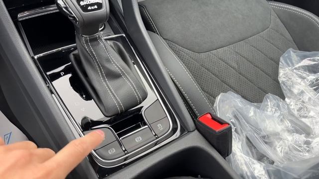 Новый Skoda Kodiaq дилерский из Казахстана в максимальной комплектации SportLine, обзор