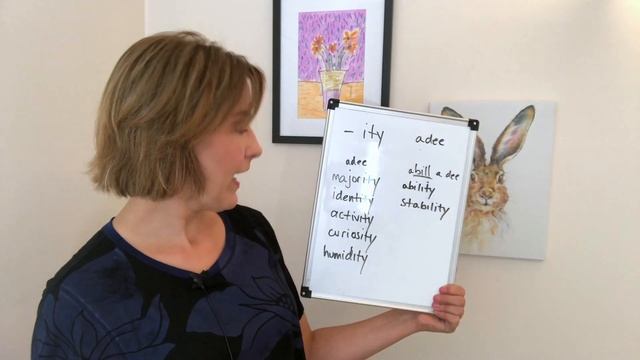 English Pronunciation ITY & ILITY - Majority Identity Activity Curiosity Humidity Ability Stability
