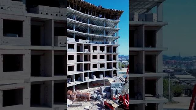 Стадия строительства нашего GEN DELUXE RESORT на данный момент 💚 #недвижимостьтурции смотреть онлайн