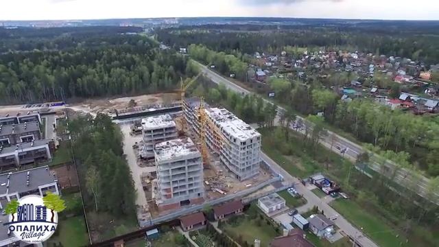 Жилой комплекс "Опалиха - Village" - аэротур май 2016 г. смотреть онлайн