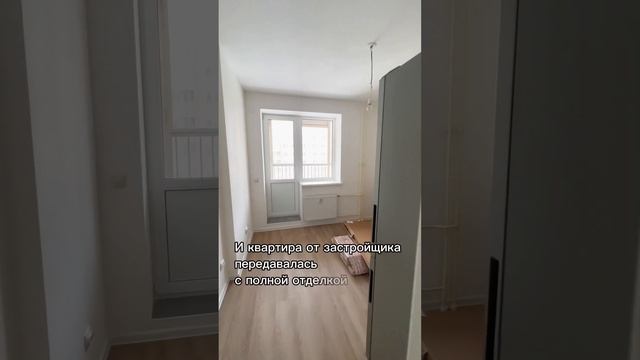 Приняли квартиру в ЖК Живи в Рыбацком! Сразу с кухней и шкафом от застройщика #183 #новостройкиспб