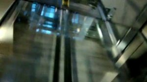 Nice KONE Monospace MRL Traction Scenic elevator/lift at the KONE Test Laboratory, Lohja, Finland