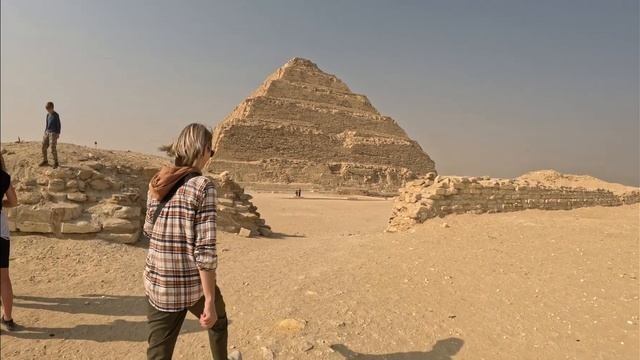 В Каир из СПБ, январь 2023 г. Часть 2. Пирамиды Гизы и Сакуры.